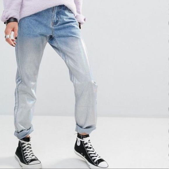 Glamorous | High-Waist Skinny Jeans - Picture 1 of 8